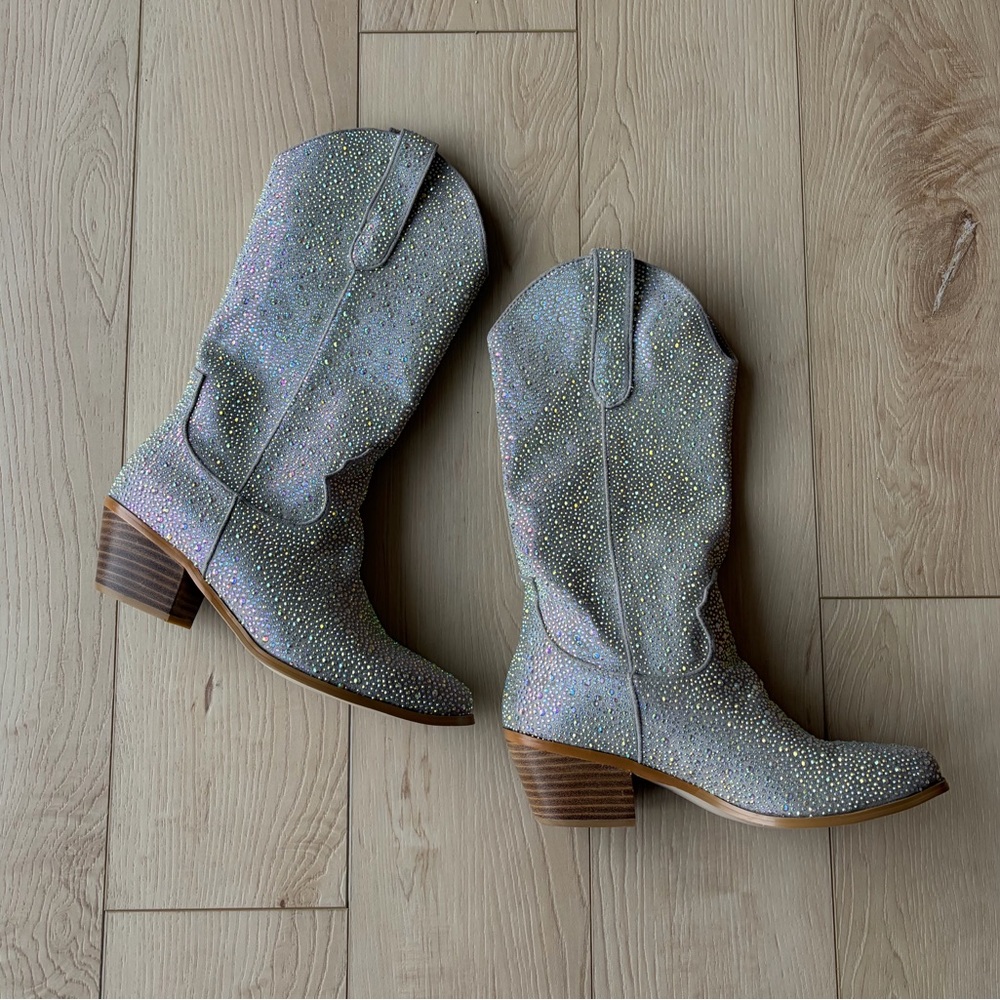 Women's Rhinestone Cowboy Boots